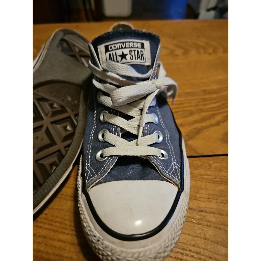 Converse Chuck Taylor All Star Men's  Size 6  Women 8 Low Top‎ Canvas Gray